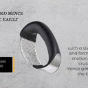 Multi-Functional Stainless Steel Garlic Press