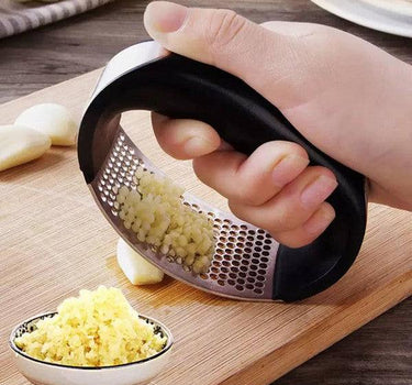 Multi-Functional Stainless Steel Garlic Press