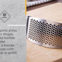 Multi-Functional Stainless Steel Garlic Press