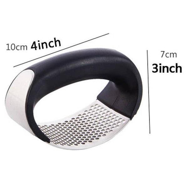 Multi-Functional Stainless Steel Garlic Press - Three Mad Hatters Mercantile 