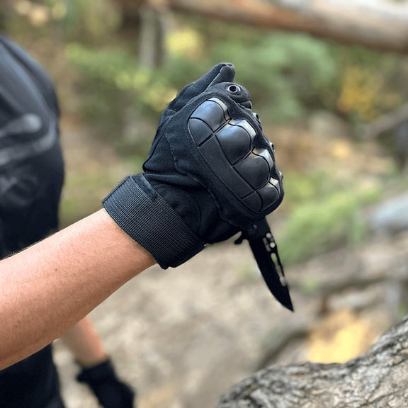 Airsoft Gloves w Touchscreen Fingertip Capability Tactical Gloves   