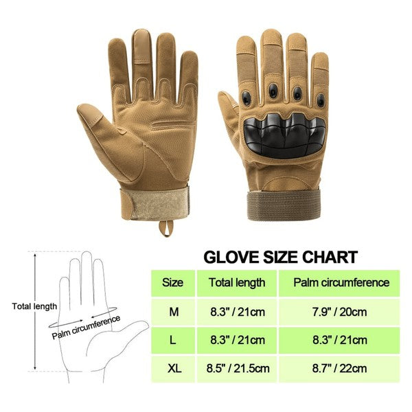 Airsoft Gloves w Touchscreen Fingertip Capability Tactical Gloves   