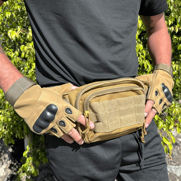 Tactical Military Fingerless Airsoft Gloves Fingerless Gloves   