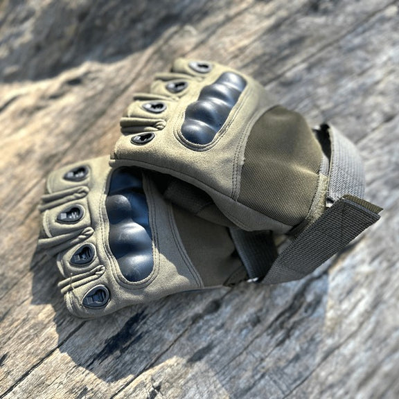 Tactical Military Fingerless Airsoft Gloves Fingerless Gloves   