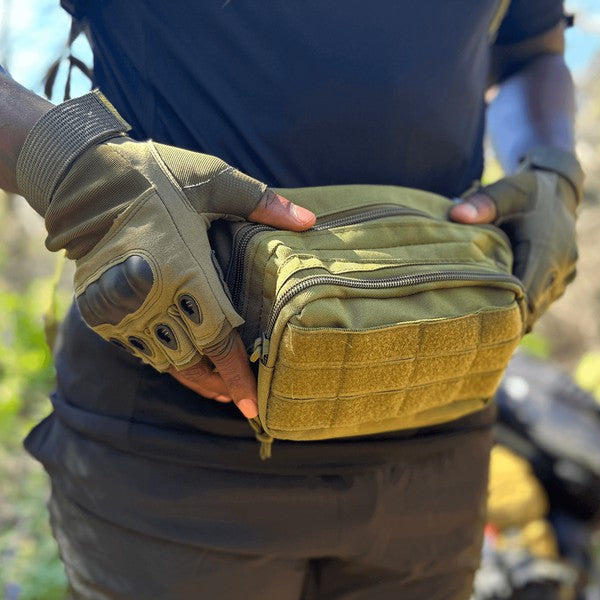 Tactical Military Fingerless Airsoft Gloves Fingerless Gloves   