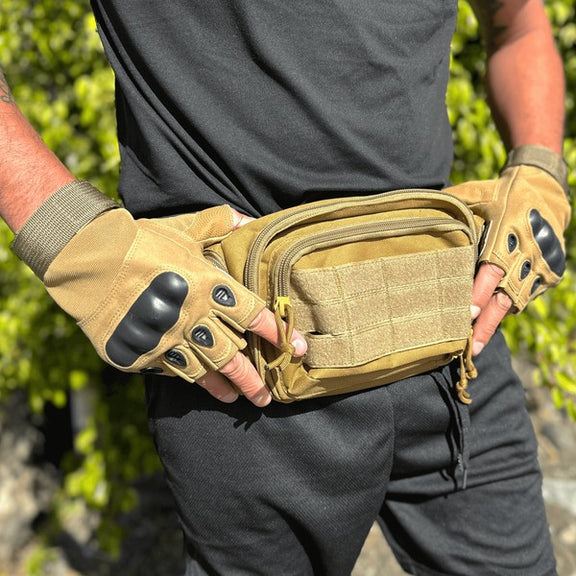 Tactical Military Fingerless Airsoft Gloves Fingerless Gloves   