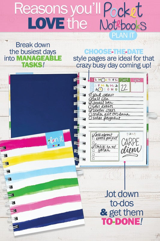 Plan it Pocket Notebook Notebook   