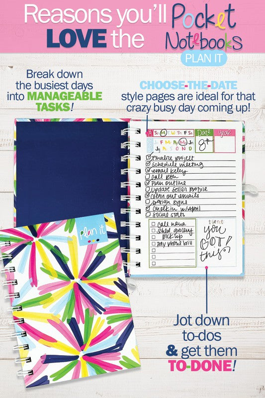 Plan it Pocket Notebook Notebook   