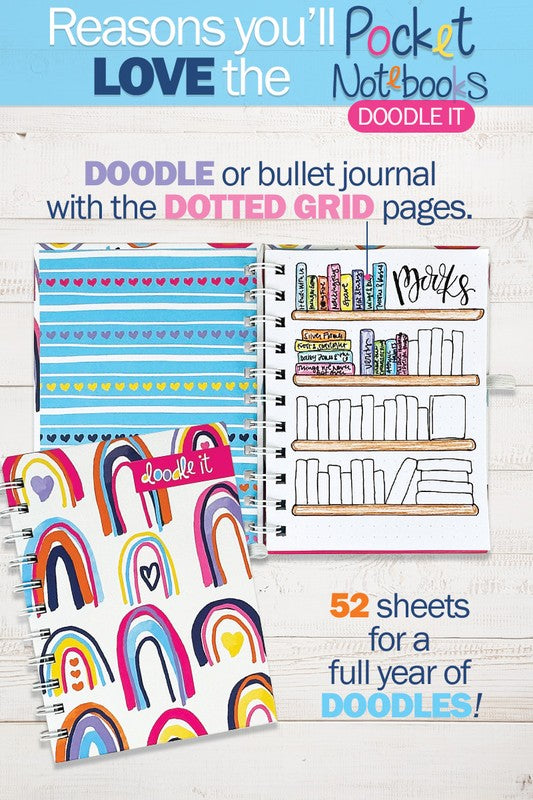 Doodle It Pocket Notebook Notebook   