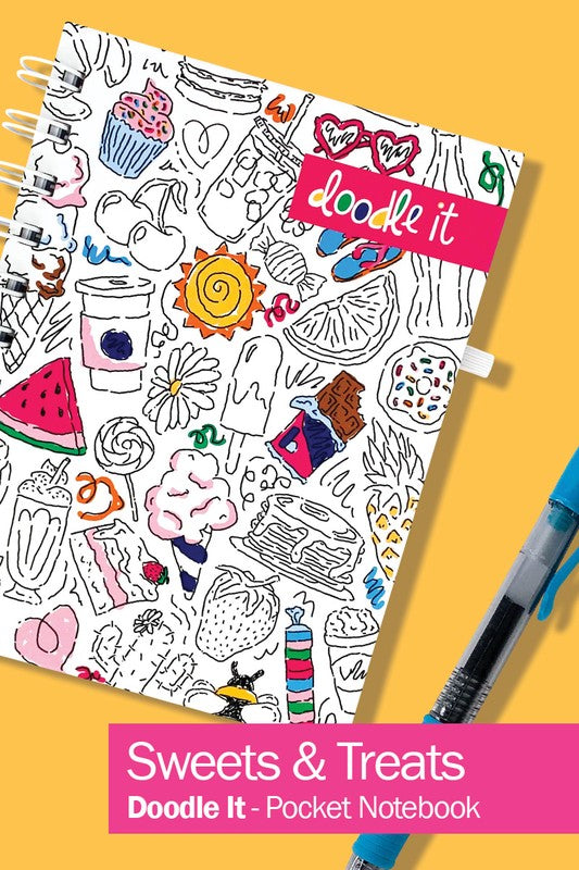 Doodle It Pocket Notebook Notebook   