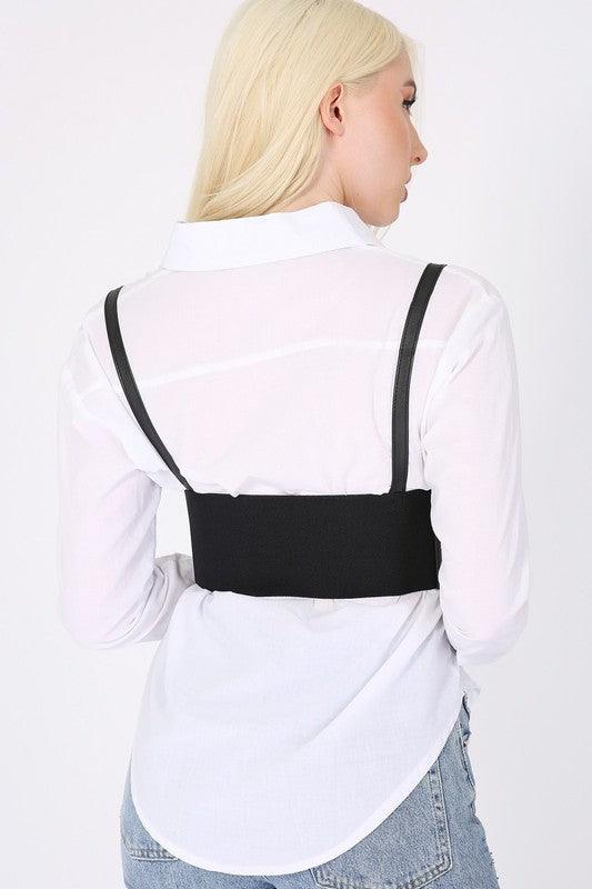 A Little Edge Underbust Corset Belt - Three Mad Hatters Mercantile 