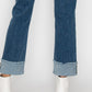 PLUS SIZE - HIGH RISE STRAIGHT JEANS Straight Leg Jean   