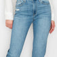 PLUS SIZE - HIGH RISE STRAIGHT JEANS Straight Leg Jean   