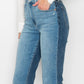 PLUS SIZE - HIGH RISE STRAIGHT JEANS Straight Leg Jean   