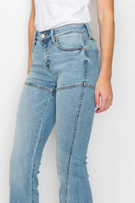 HIGH RISE SKINNY FLARE Flare Leg Jeans   