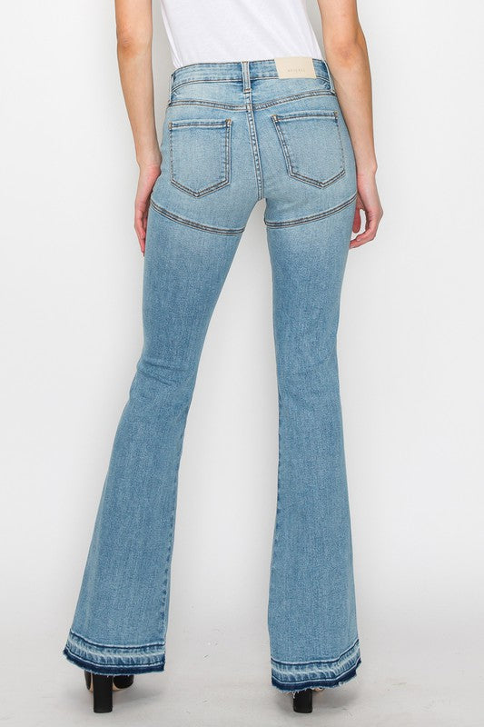 HIGH RISE SKINNY FLARE Flare Leg Jeans   