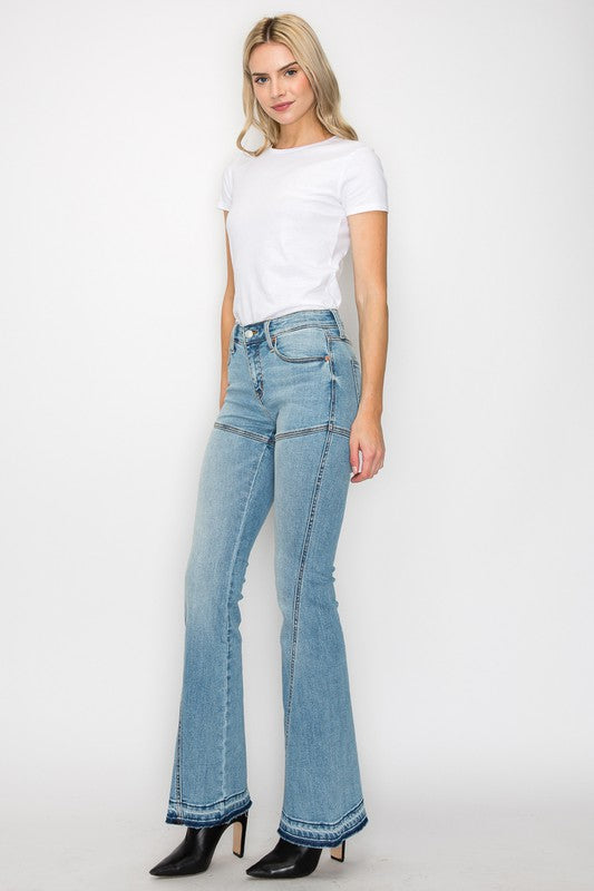 HIGH RISE SKINNY FLARE Flare Leg Jeans   