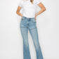 PLUS SIZE / HIGH RISE SKINNY FLARE Flare Leg Jeans   