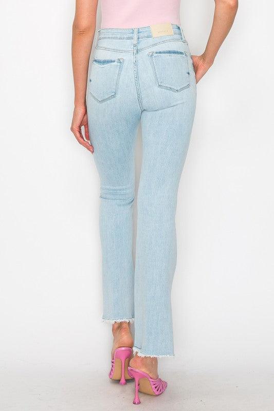 Curvy High-Rise Bootcut Jeans - Three Mad Hatters Mercantile 