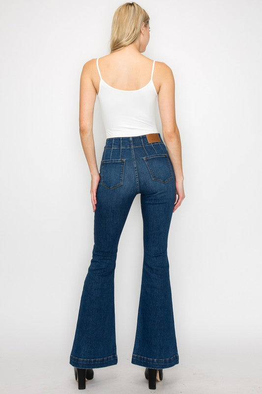 HIGH  RISE MODERN FLARE Flare Leg Jeans   