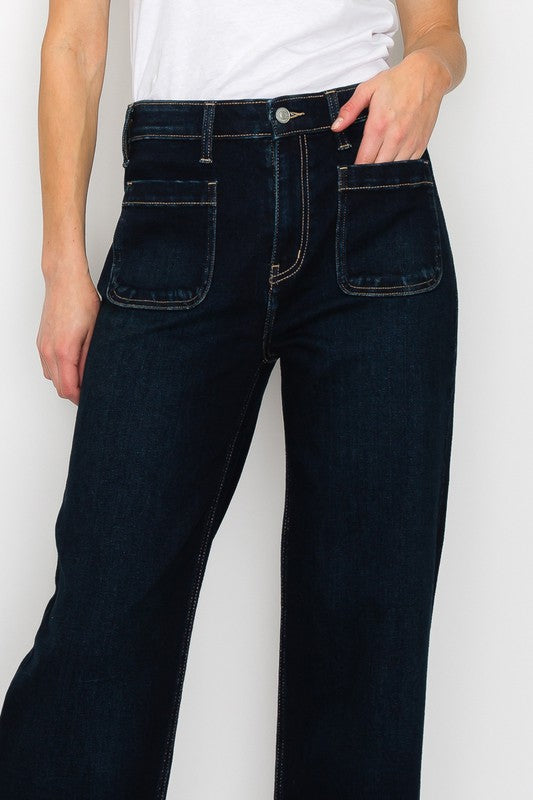 HIGH RISE MODERN WIDE Wide Leg Jeans   