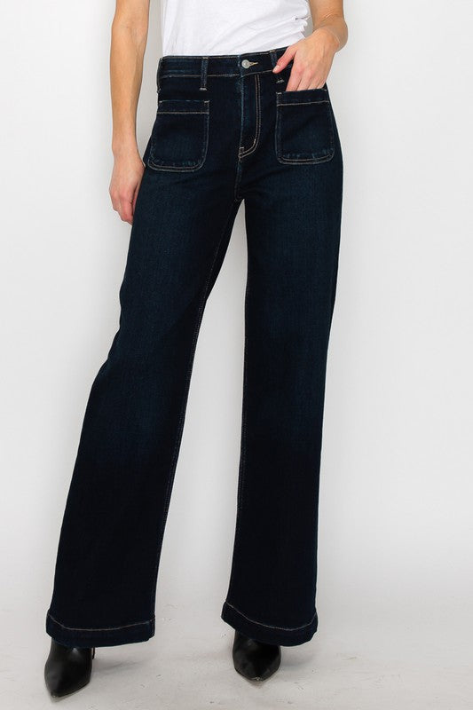 HIGH RISE MODERN WIDE Wide Leg Jeans   