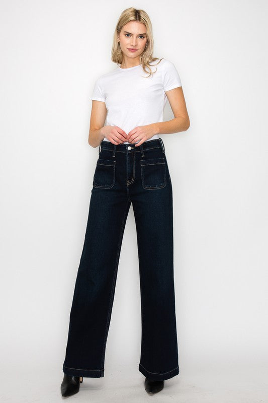 HIGH RISE MODERN WIDE Wide Leg Jeans   