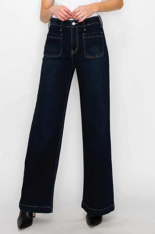 HIGH RISE MODERN WIDE Wide Leg Jeans   