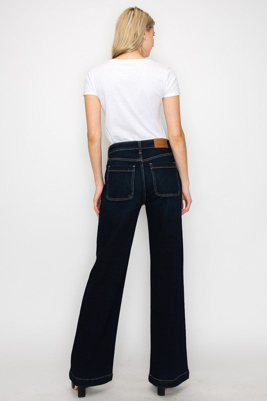 HIGH RISE MODERN WIDE Wide Leg Jeans   