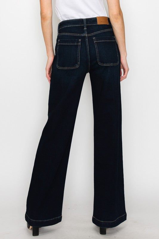 HIGH RISE MODERN WIDE Wide Leg Jeans   