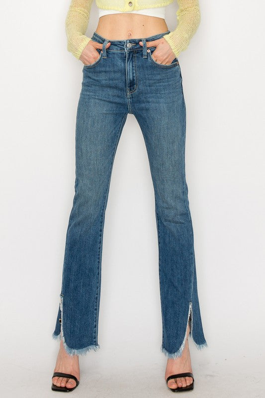 PLUS SIZE  - HIGH RISE BOOT CUT Bootcut Jeans   