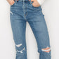 HIGH RISE SKINNY BOOTCUT WITH RELEASE HEM Bootcut Jeans   