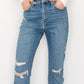 HIGH RISE SKINNY BOOTCUT WITH RELEASE HEM Bootcut Jeans   