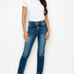 Curvy - High Rise Double Waist Band Jeans Jeans   