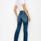 Curvy - High Rise Double Waist Band Jeans Jeans   