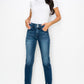 Curvy - High Rise Double Waist Band Jeans Jeans   