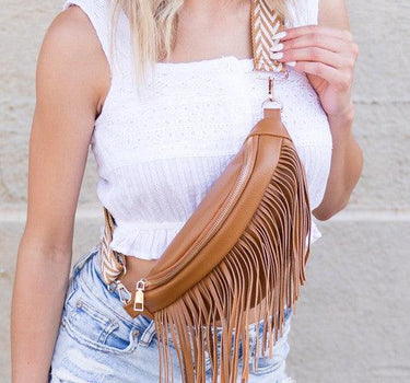 Nora Removable Fringe Crossbody Sling
