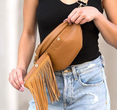 Nora Removable Fringe Crossbody Sling