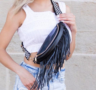 Nora Removable Fringe Crossbody Sling