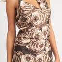 Elegant Edge: Asymmetrical Neck Maxi Dress