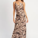 Elegant Edge: Asymmetrical Neck Maxi Dress