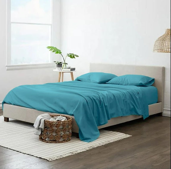 Turquoise Extra Soft Luxury Sheet Set Bed Sheets   