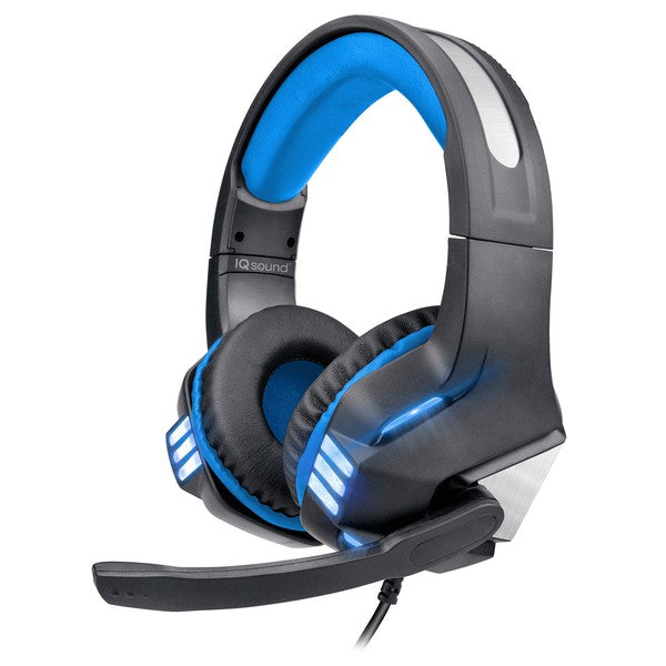 Supersonic Pro-Wired Gaming Headset with Stereo Gaming Headset Blue One Size 