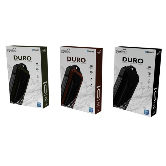 Supersonic Duro Water-Resistant Portable Speaker    