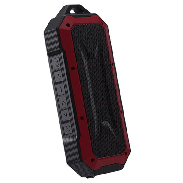 Supersonic Duro Water-Resistant Portable Speaker  Red One Size 