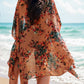 Printed Open Front Cover-Up    