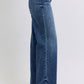 Judy Blue Raw Hem Mid Rise Jeans Womens Jeans