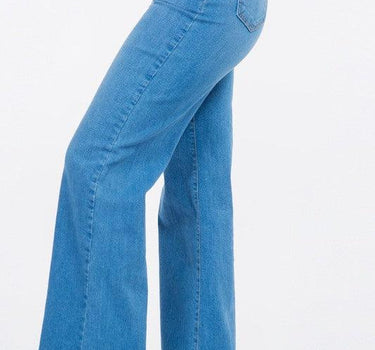Wide Leg Jean in Light Denim