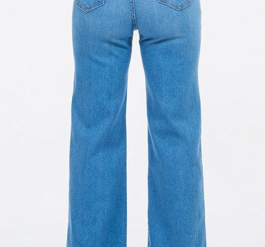 Wide Leg Jean in Light Denim