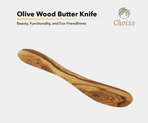 Mediterranean Olive Wood Butter Knife    